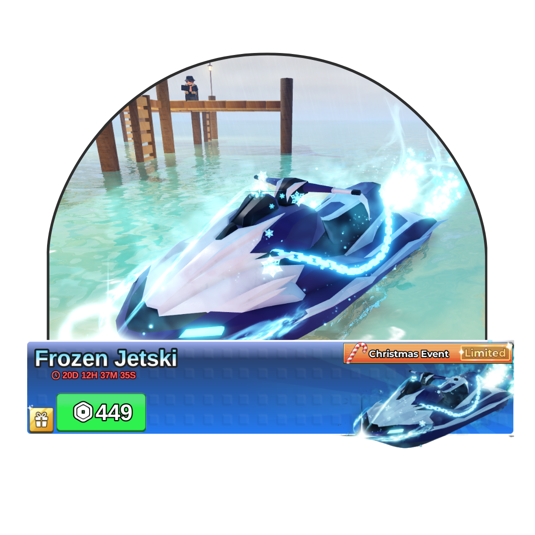 LIMITED! FROZEN JETSKI