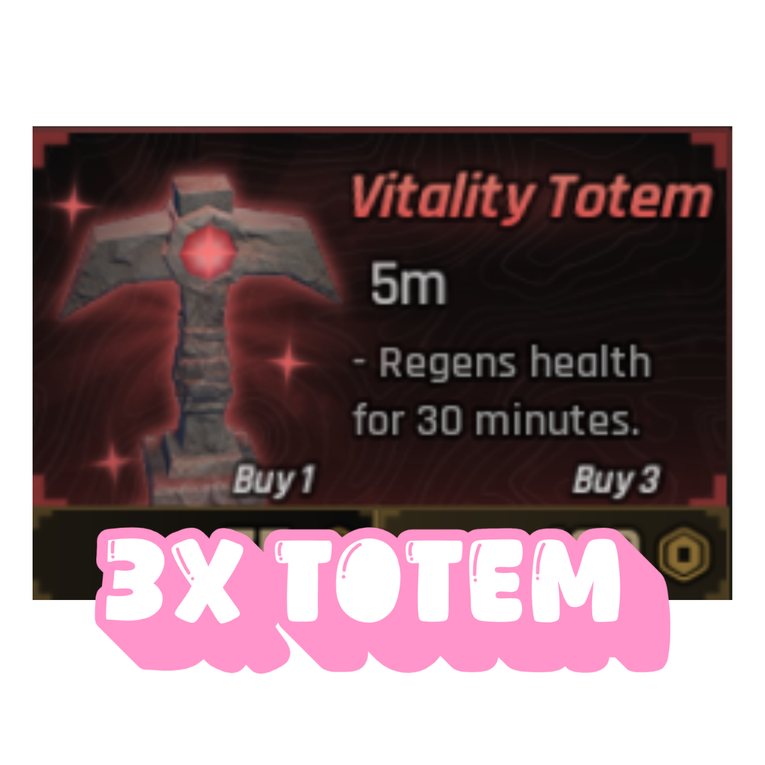 [3X TOTEM] Vitality