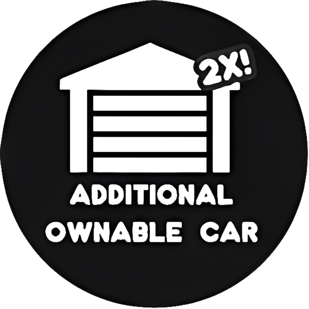 2x Additional Ownable car