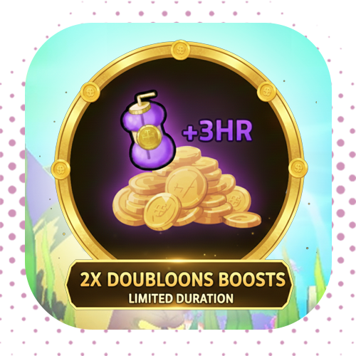 2x Doubloons Boosts + 3HR